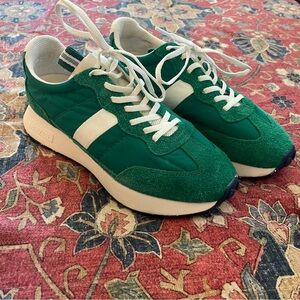 SOLD SeaVees Acorn Trainer in Grass Green